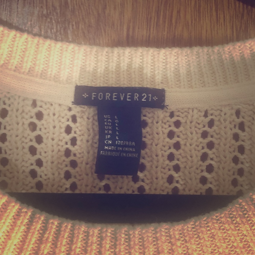 Forever 21 knit sweater